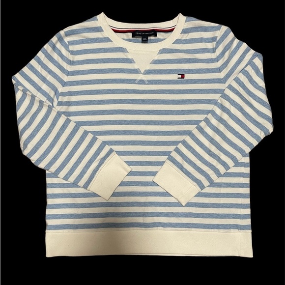 Tommy Hilfiger Tops - Tommy Hilfiger Stripped Top Crew Neck